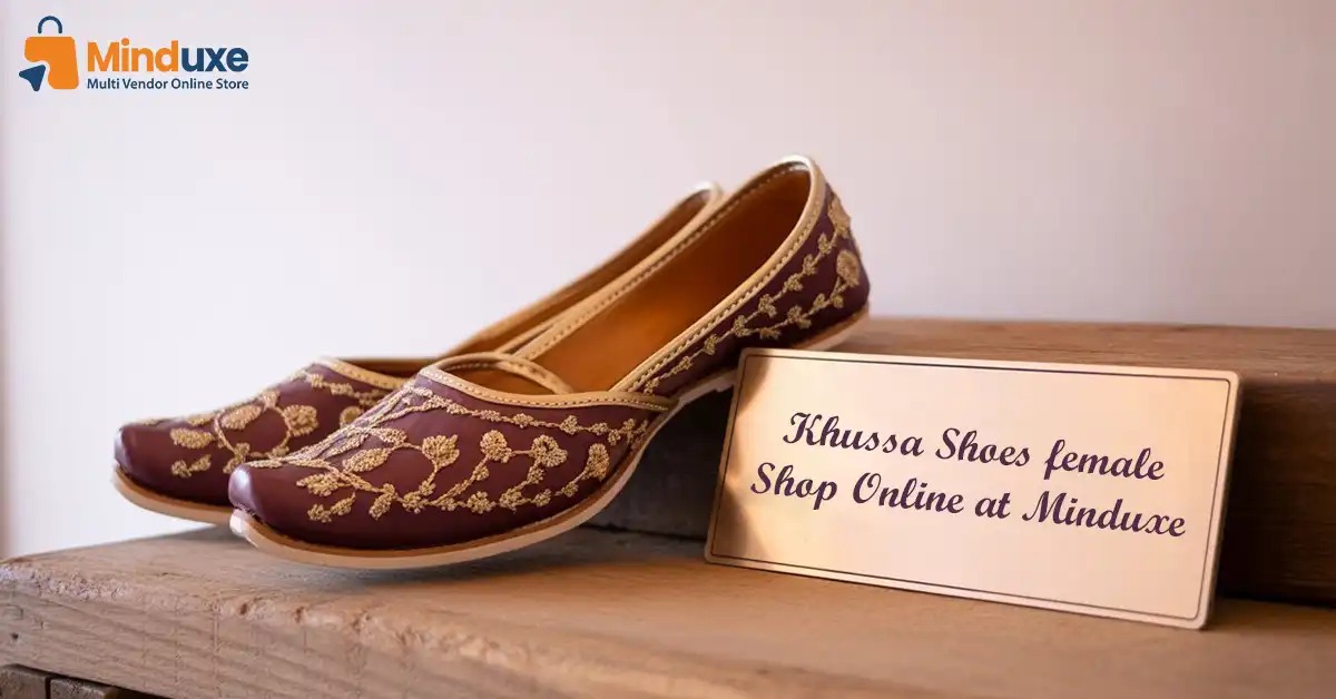 Khussa Shoes Female - Shop Online at Minduxe