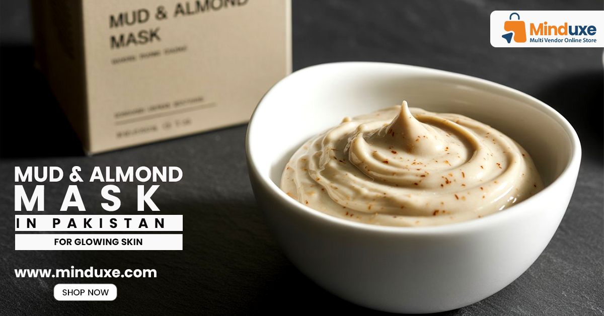 Mud & Almond Mask for Revitalized and Nourished Skin - Minduxe