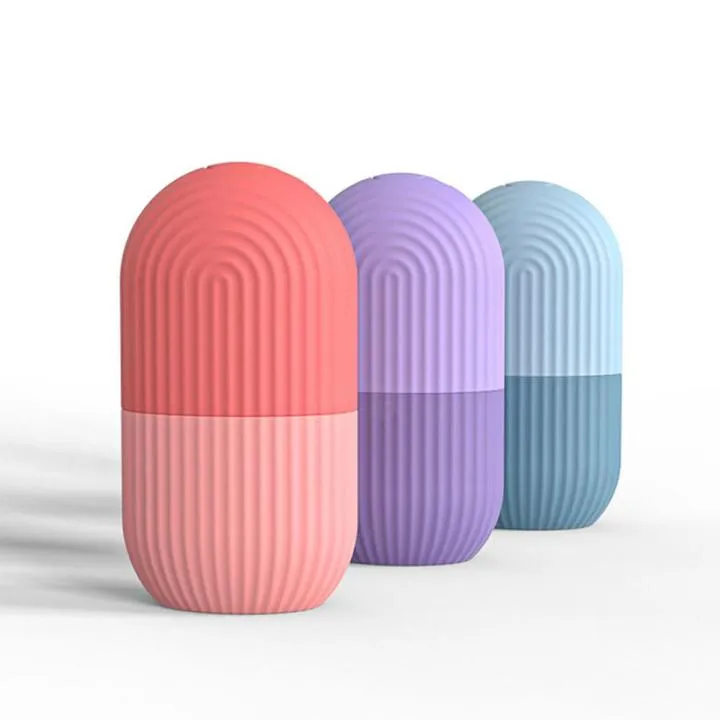 Silicone Ice Roller With Face Massager