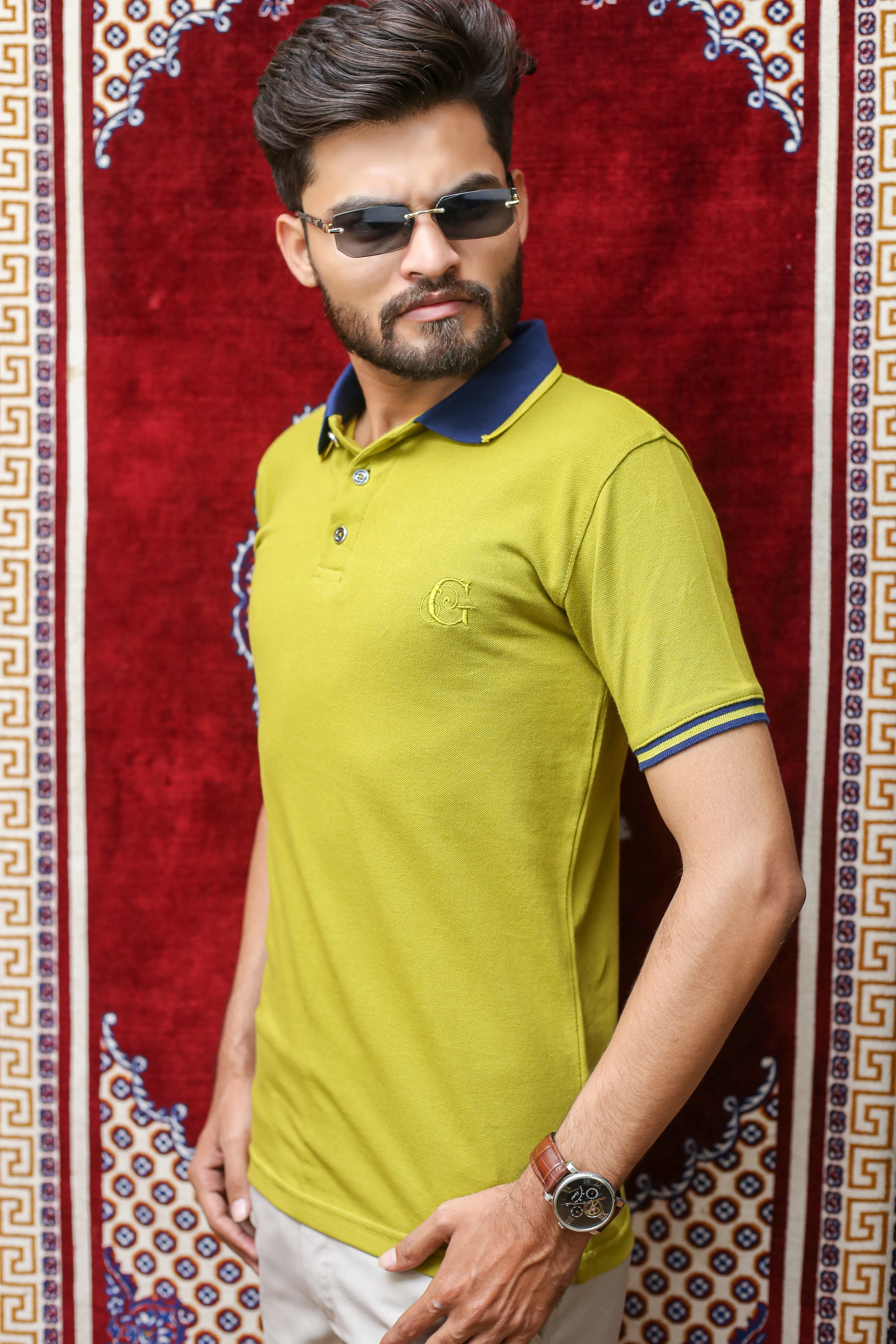 GLO-113 Pear Polo