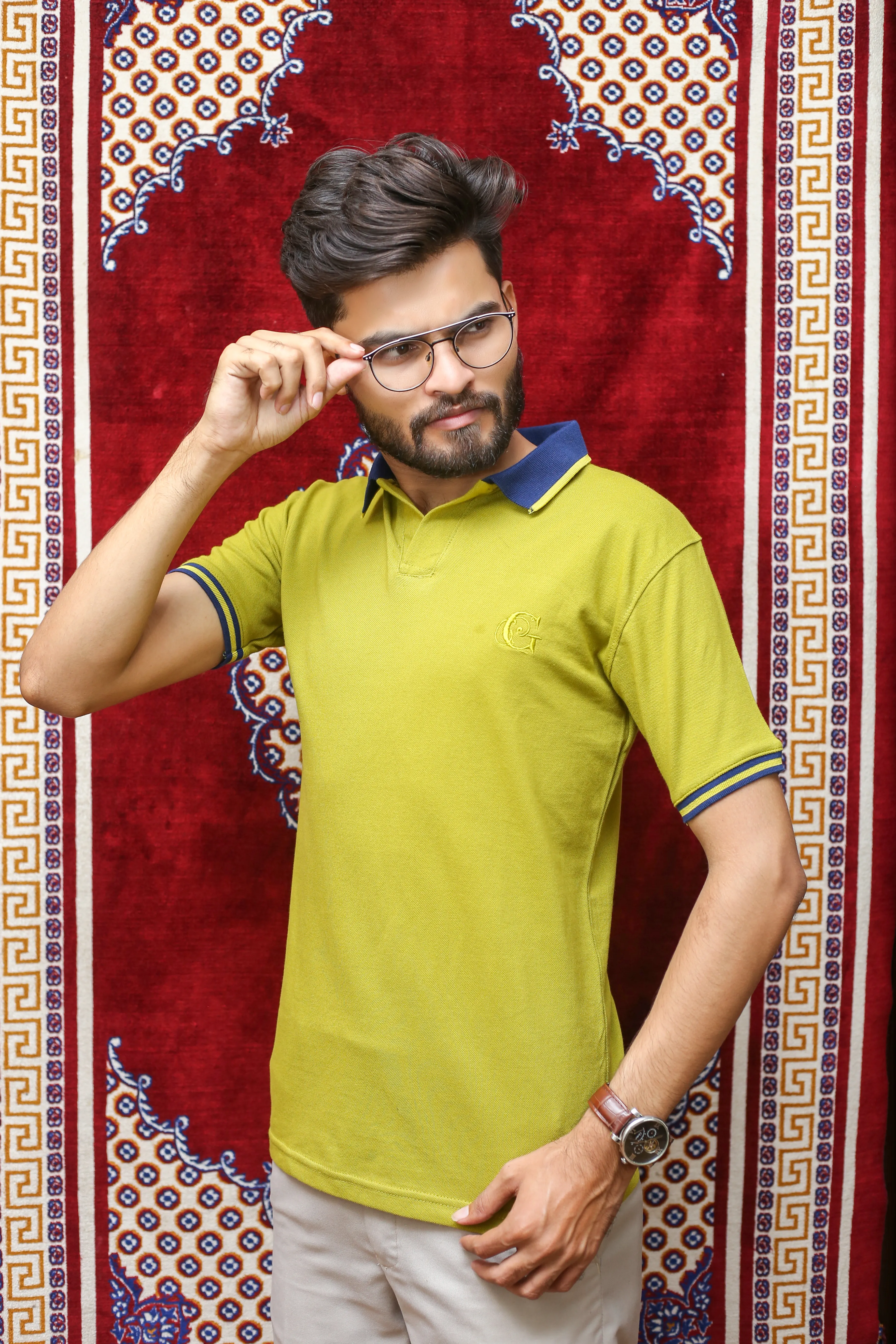 GLO-116 Pear Polo