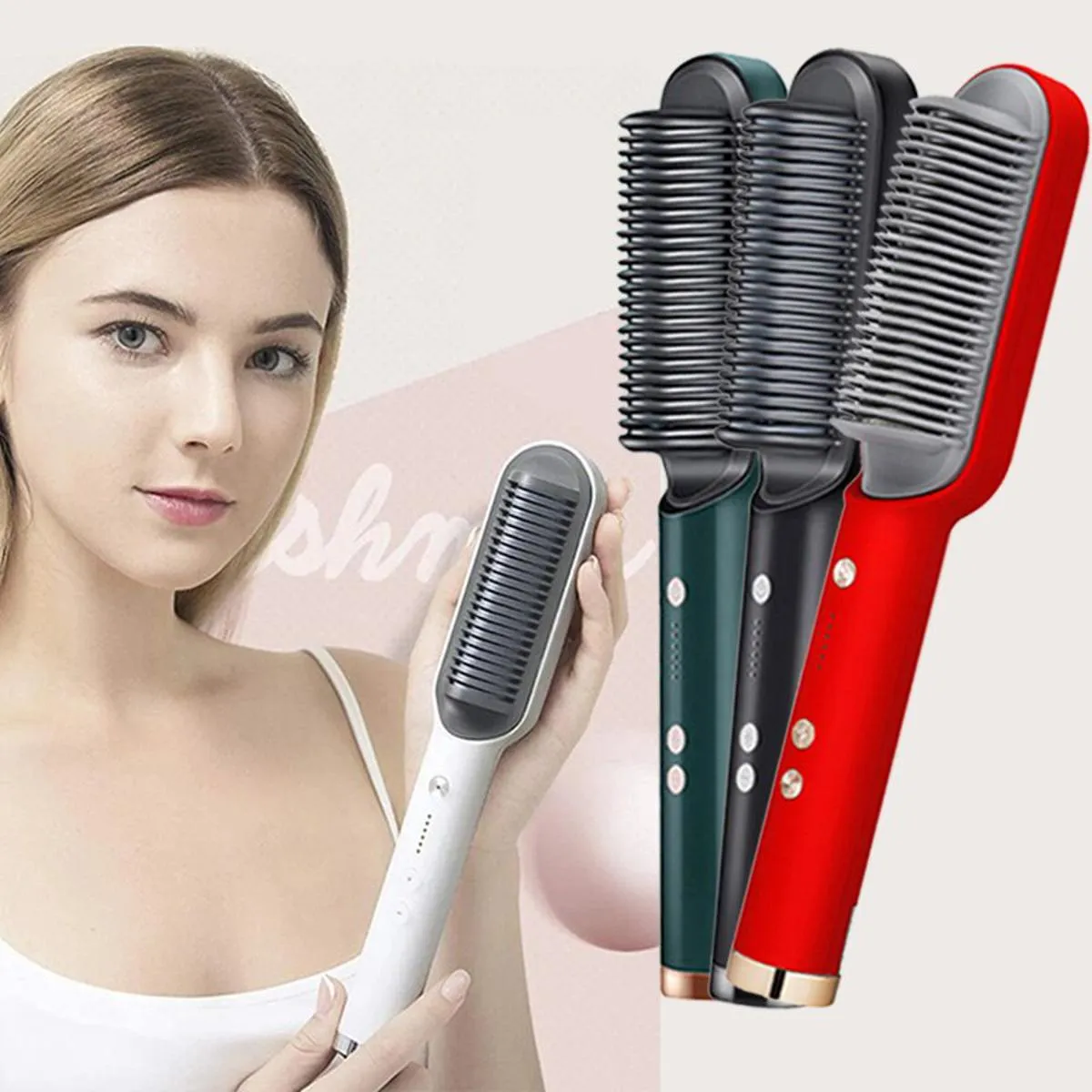 Professional Hair Straightener - Quick Heating, Multifunctional, Personal Care