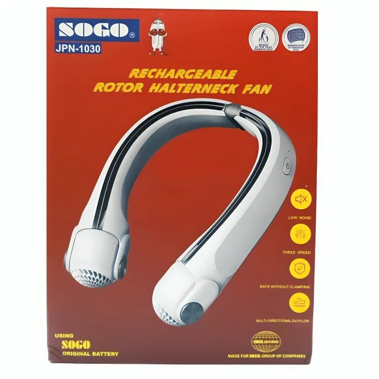 SOGO, Rechargeable Neck Fan (JPN-1030)
