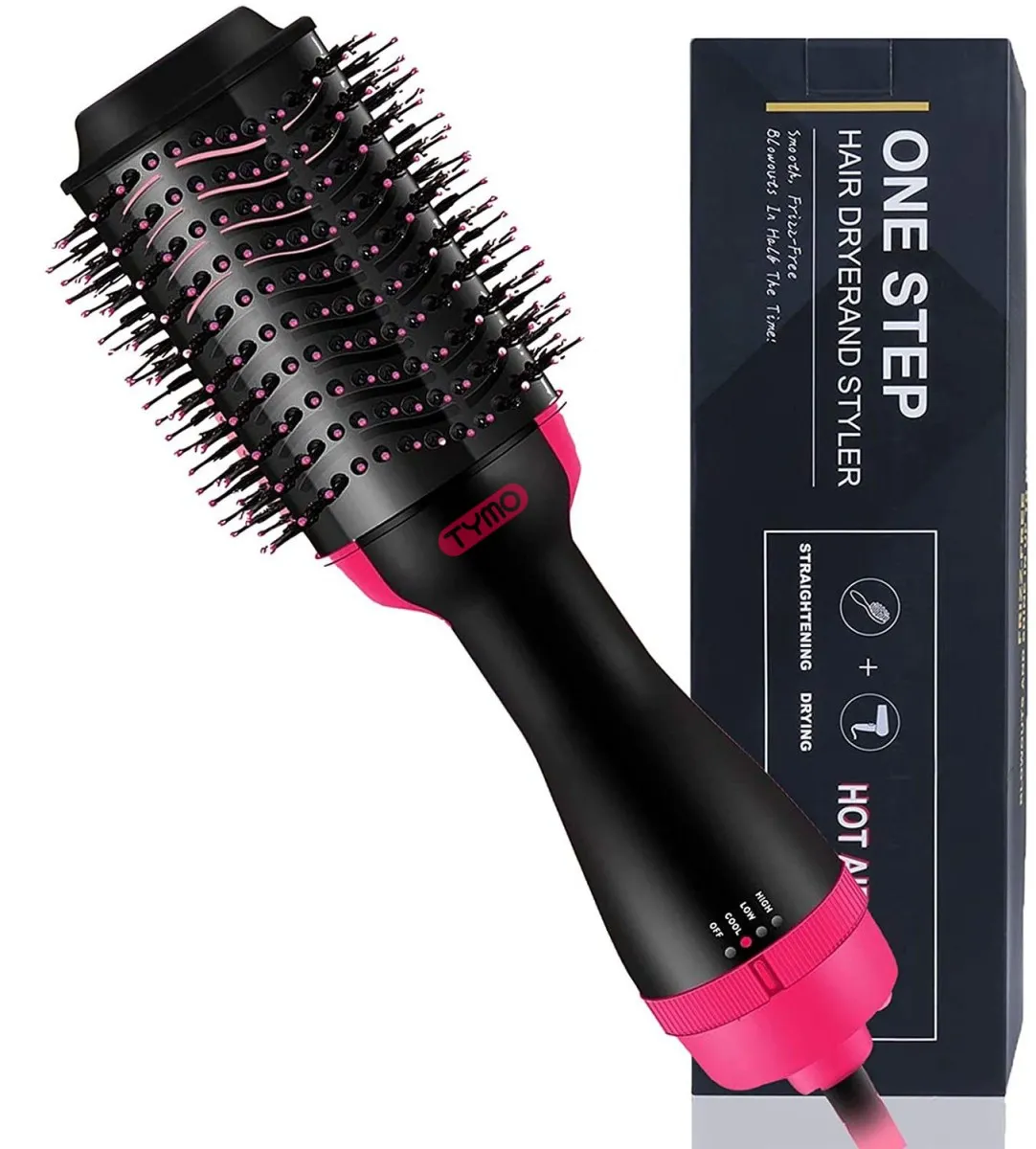 One-Step Hair Dryer And Styler