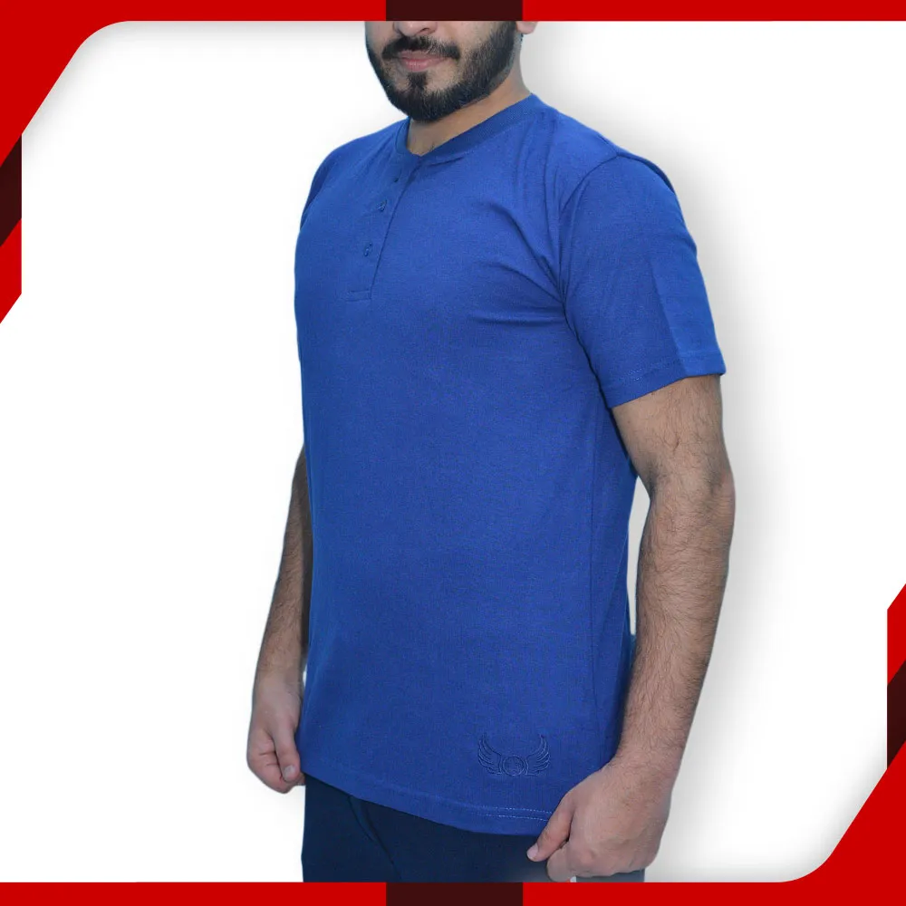Blue Plain Tshirts for Men