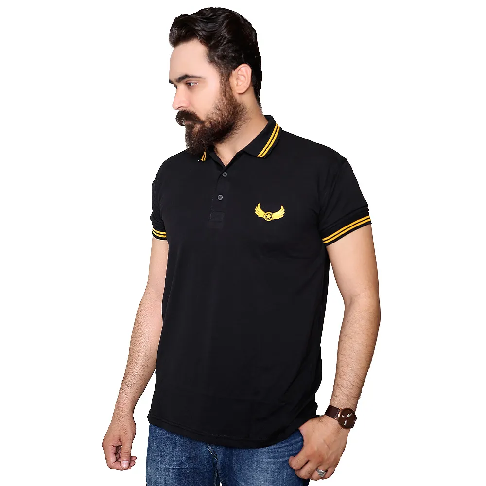 Black Polo Tshirts for Men