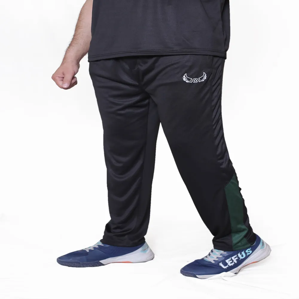 Green Black Sports Trouser for Men