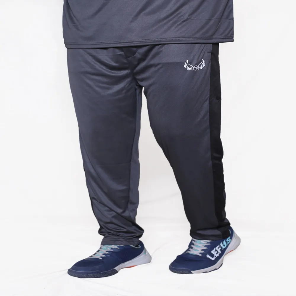 Grey Black Sports Trouser for Men