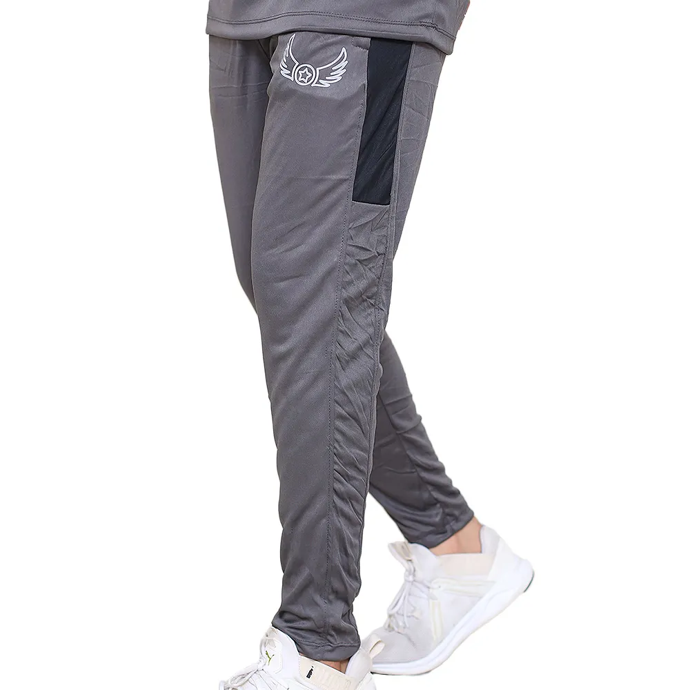 Grey Panel Sports Trousers for Men
