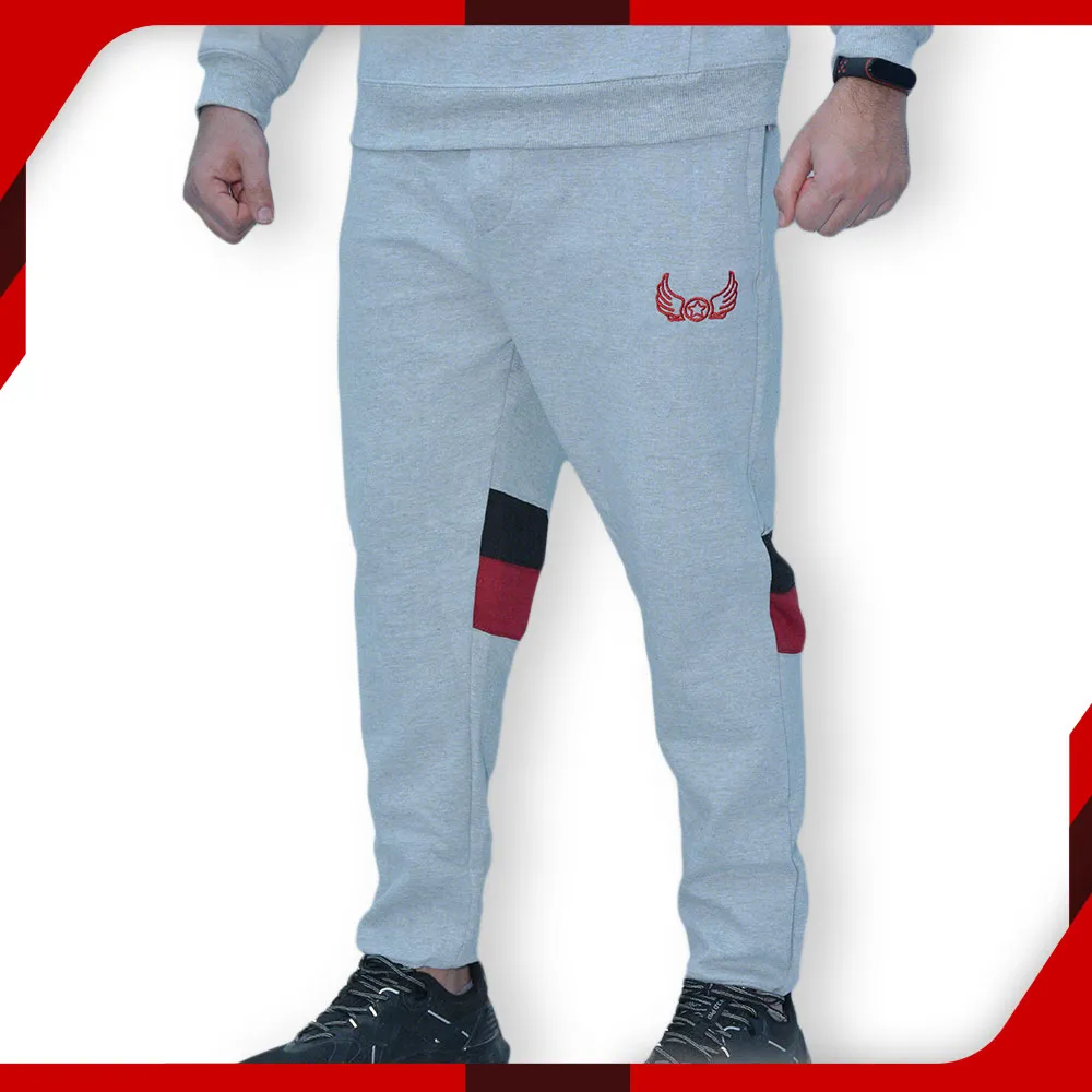 WINGS Fleece Trousers for Men SteelGrey
