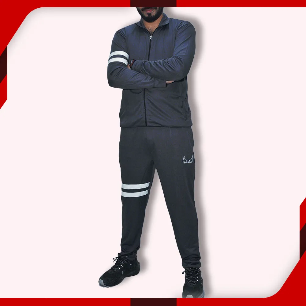 Charcoal Sports Tracksuits for Men