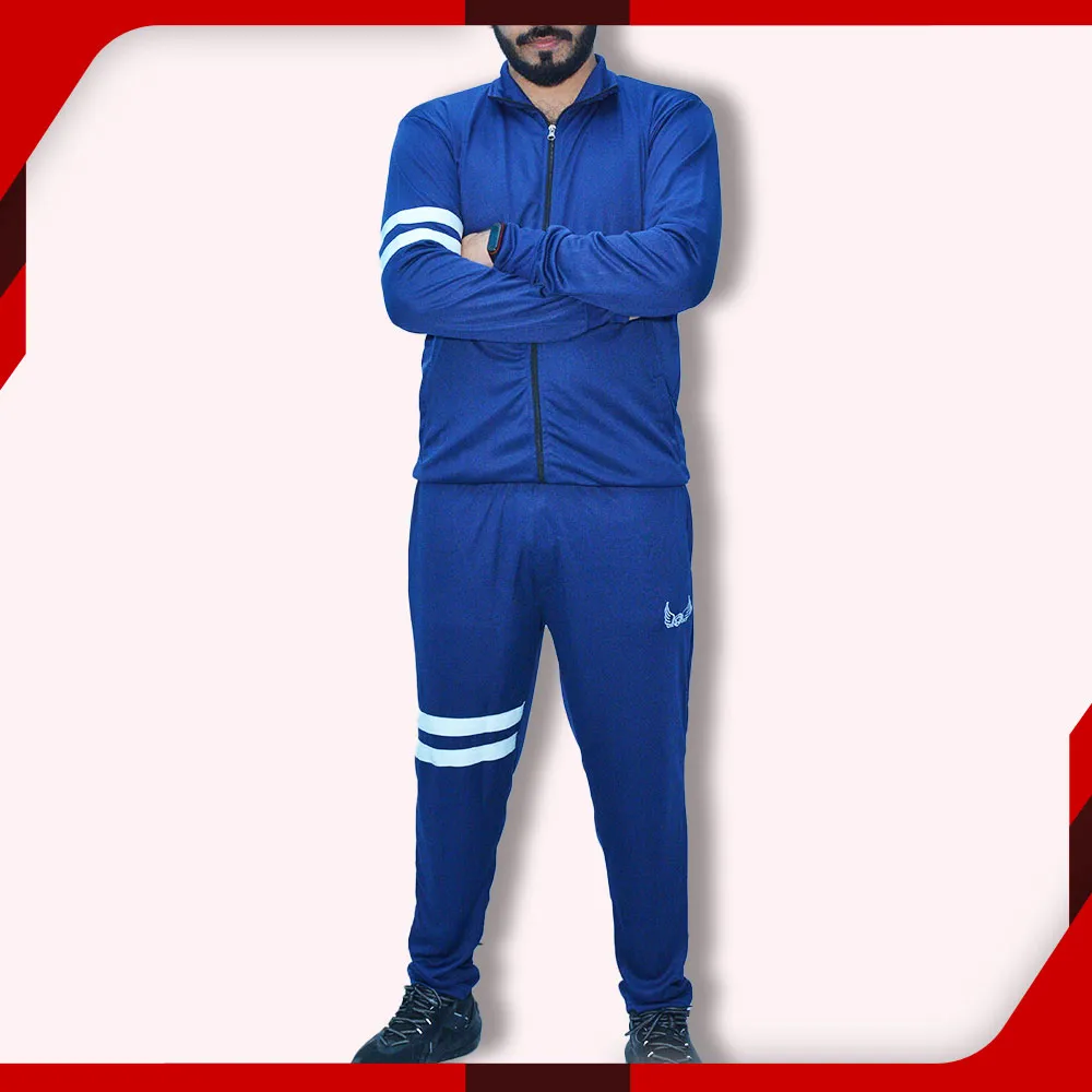 Royal Blue Sports Tracksuits for Men
