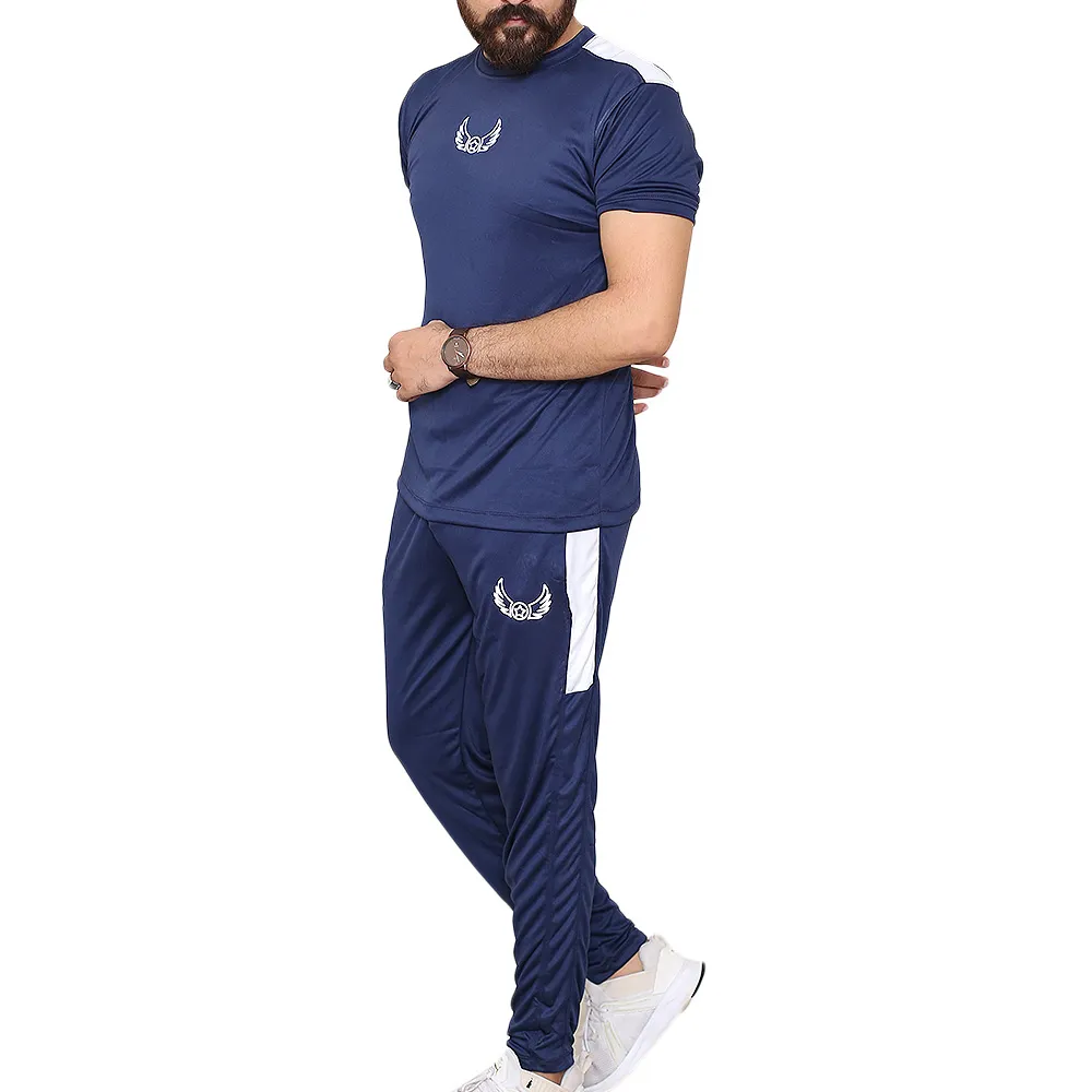 Blue Panel Active Tracksuits