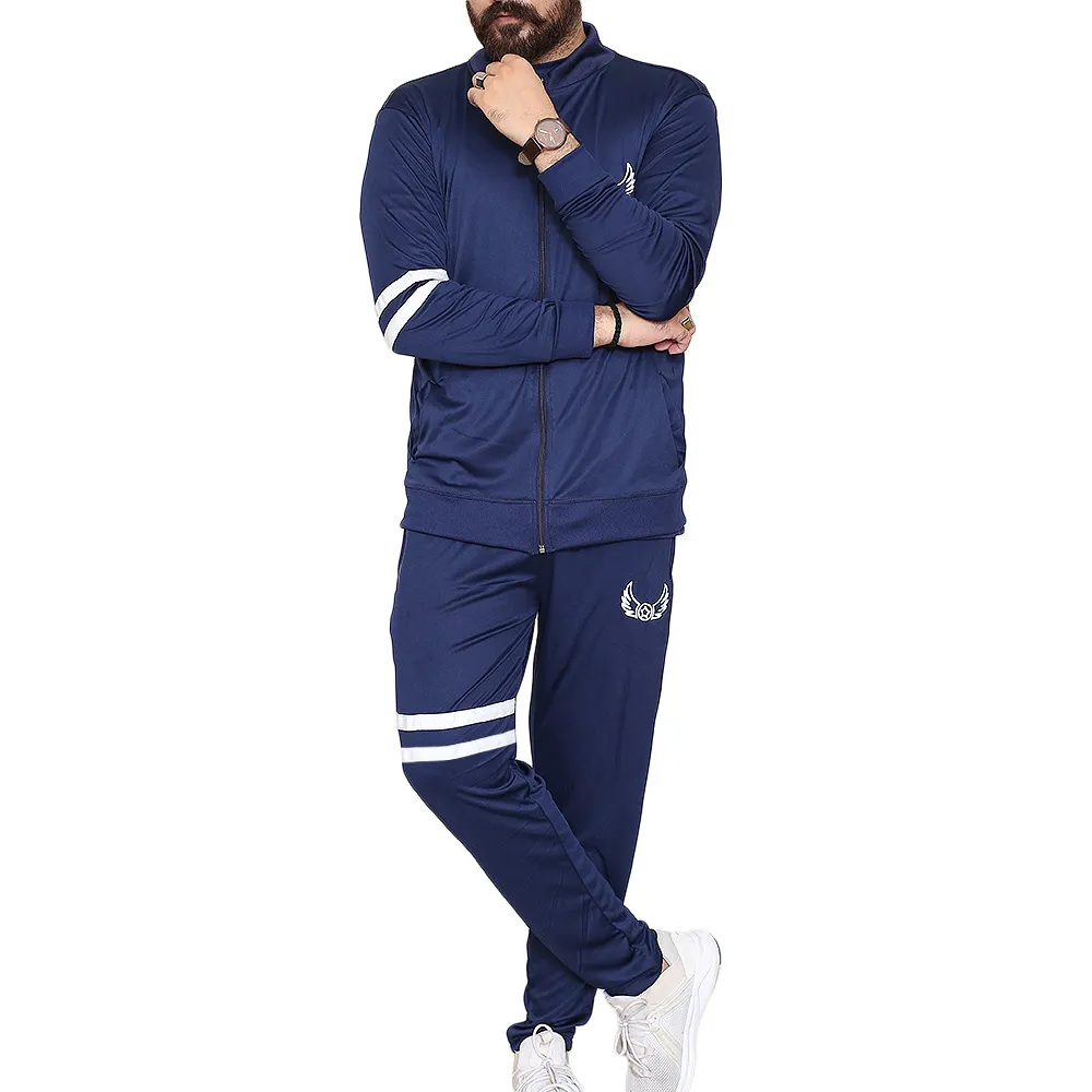 Blue Stripe Sports Tracksuits