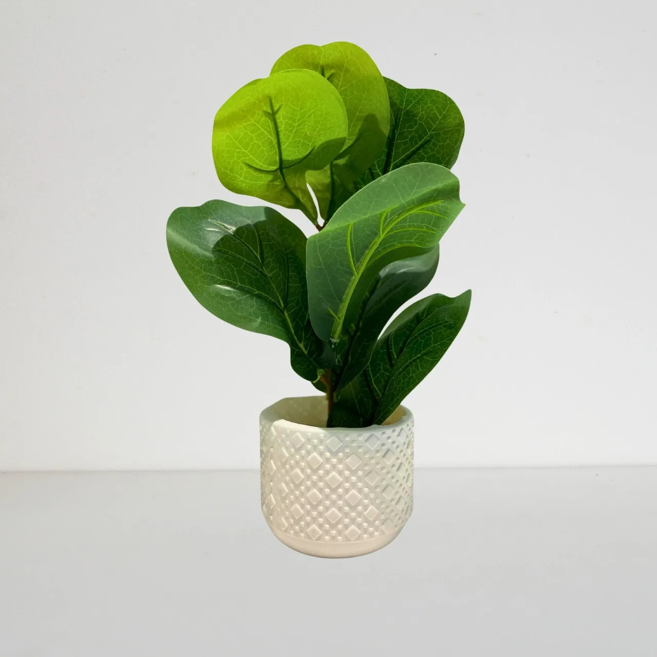 Artificial Mini Fiddle Leaf Plant