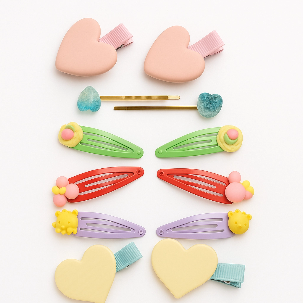 Hello Kitty Hair Clip Set for Girls