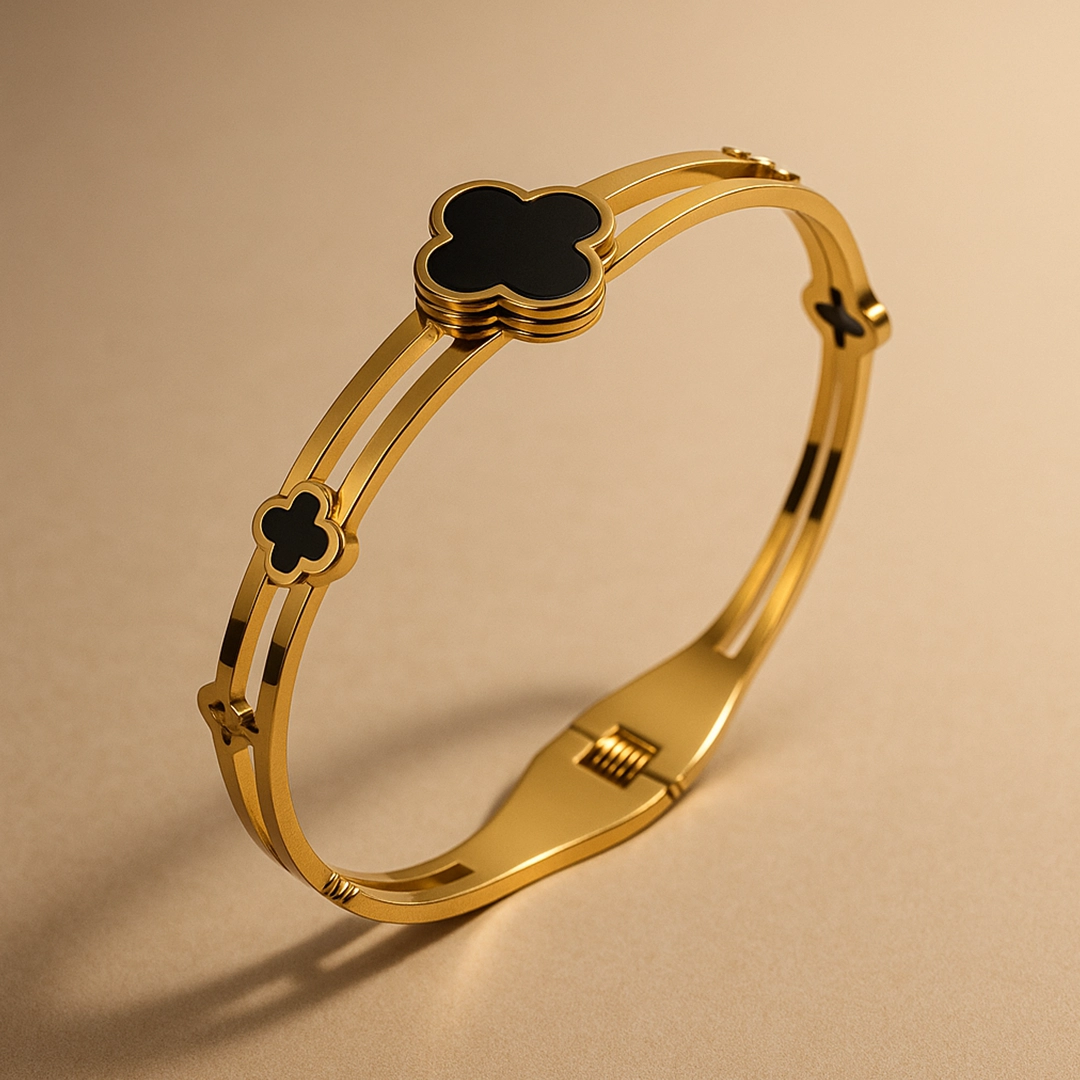 Clover Grace Dual-Band Bracelet