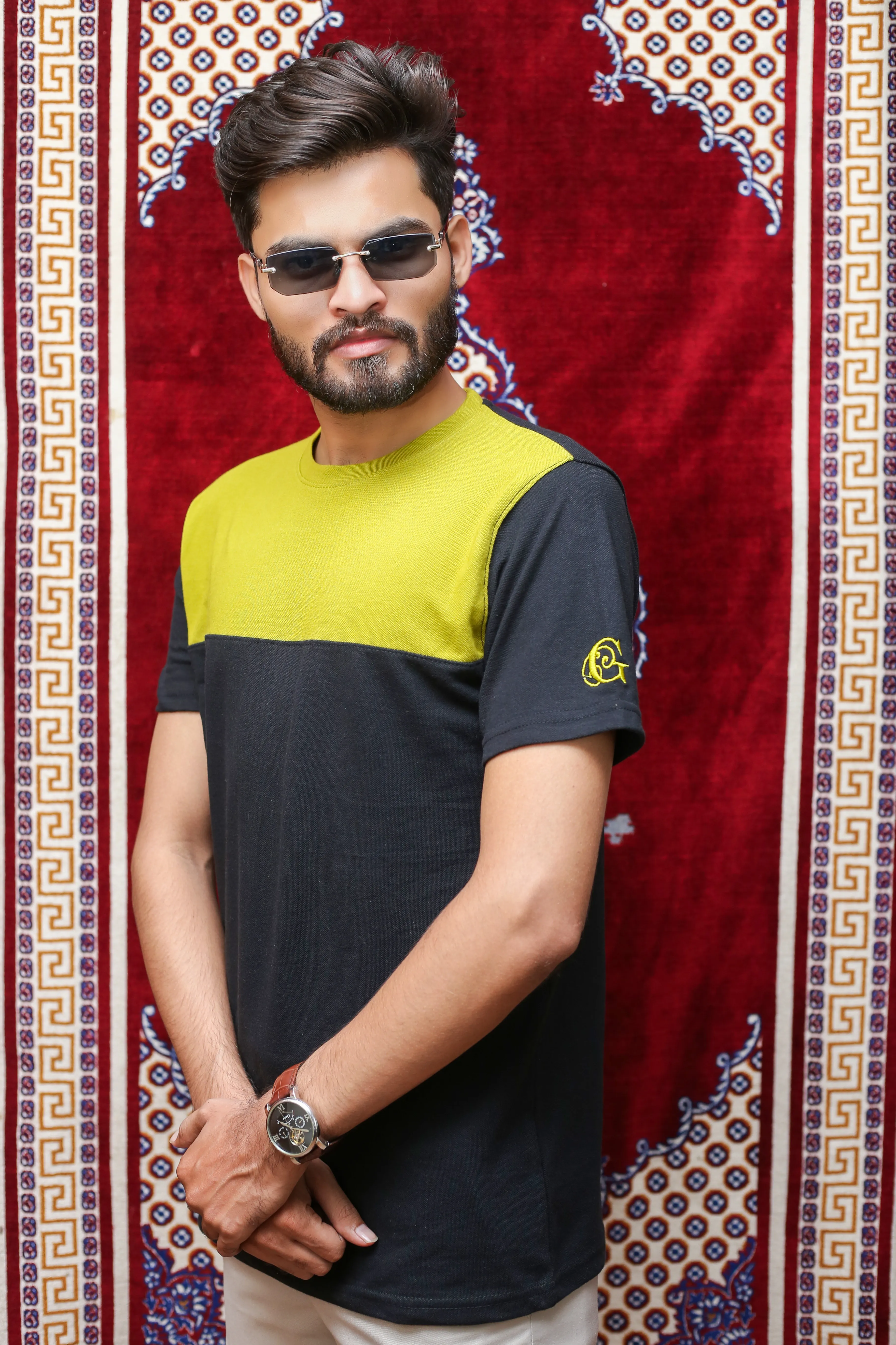 GLO-115 Dual Shade Tee