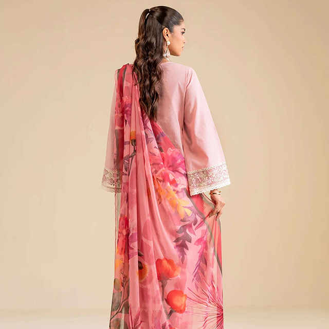 Blush Pink Embroidered Suit – A Touch of Feminine Grace