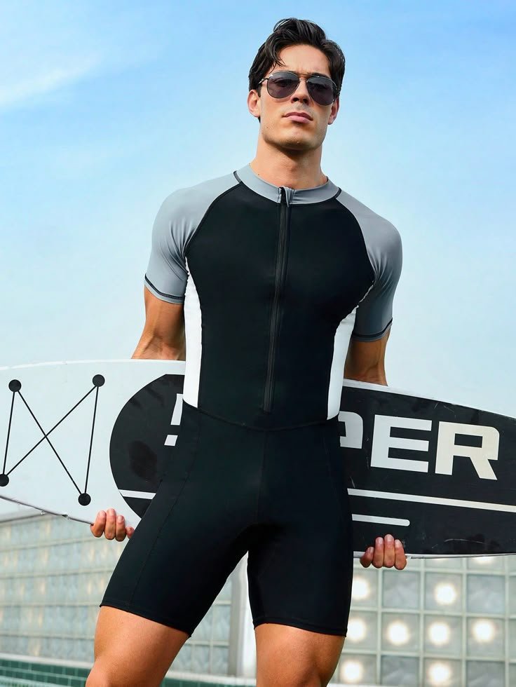 High-Performance Swimming Suits for Men