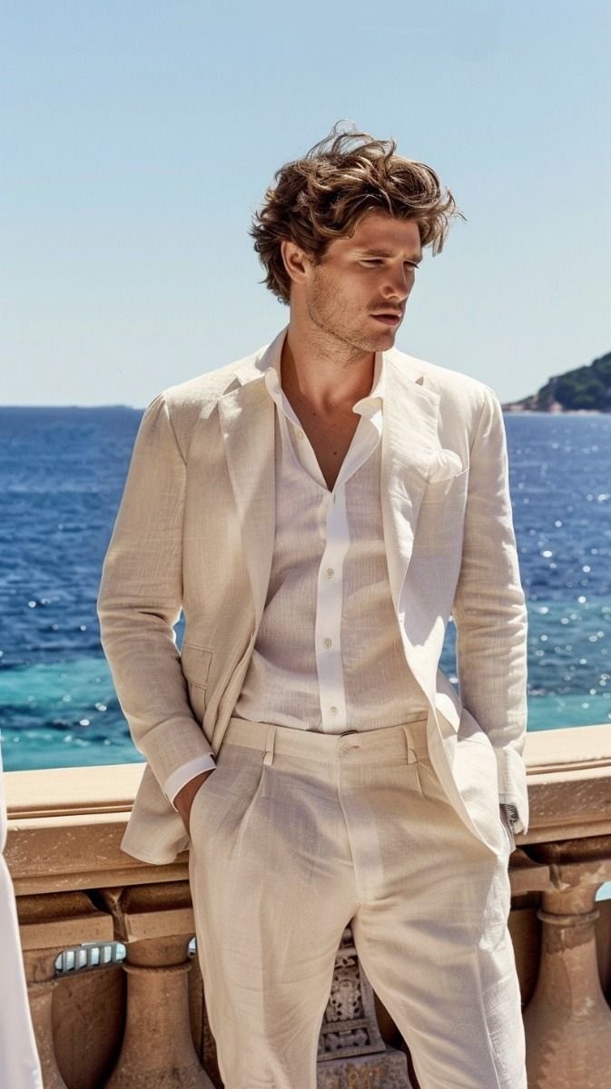 Stylish Linen Suits for Men