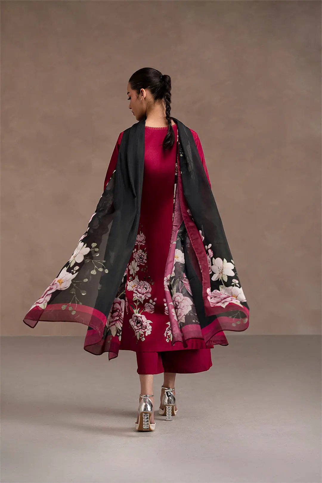 3 piece stitched suit - Calista