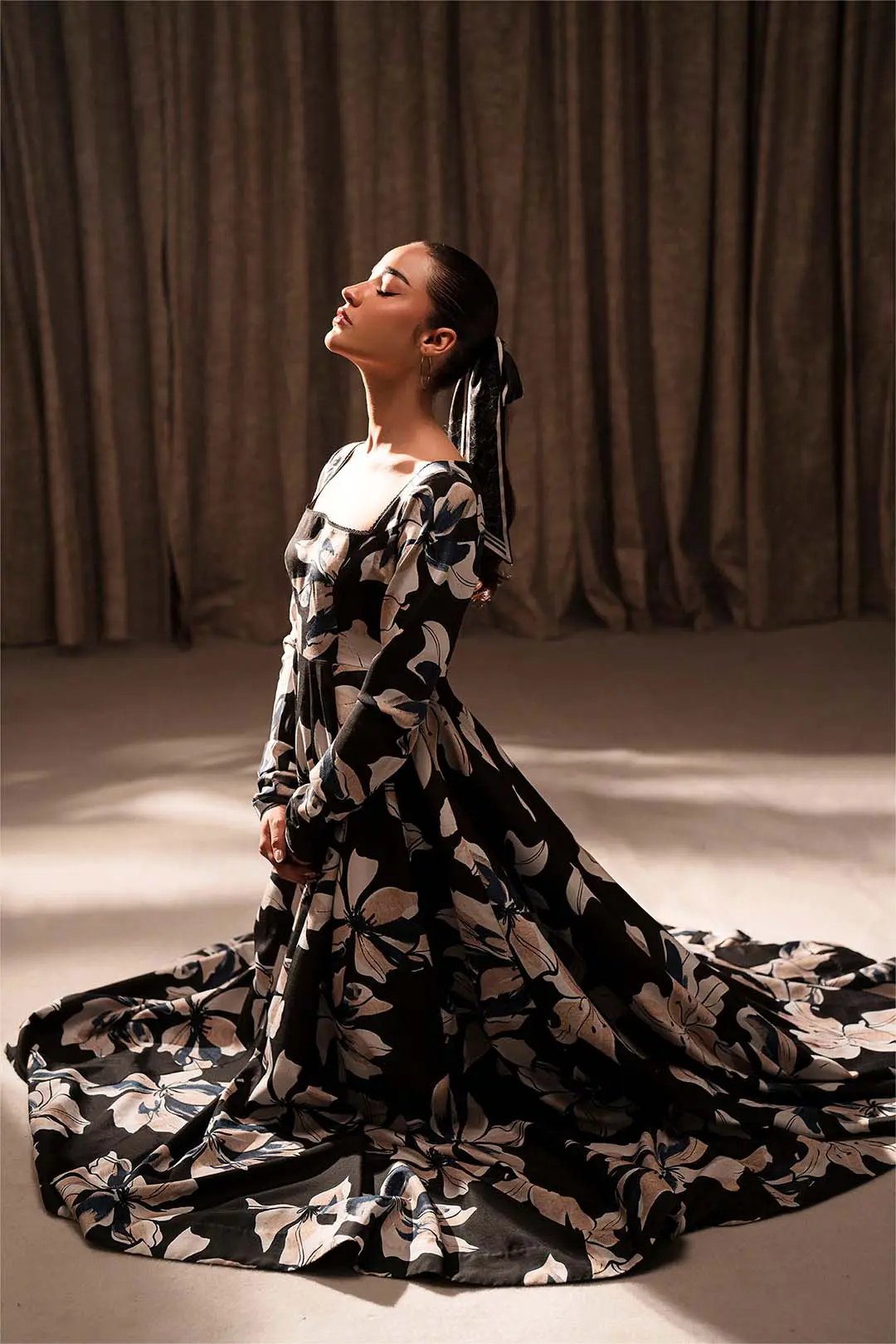 3 piece stitched suit - Fleuris