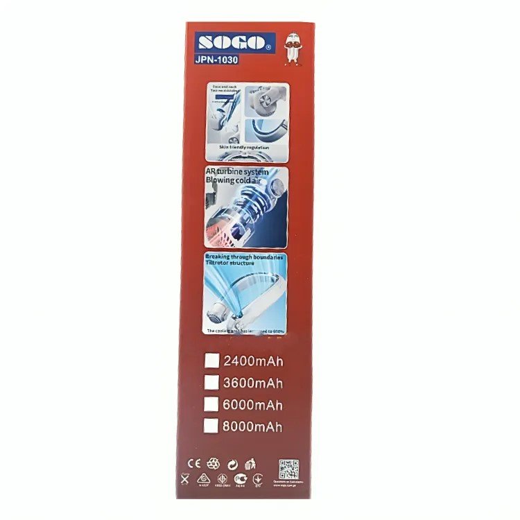 SOGO, Rechargeable Neck Fan (JPN-1030)