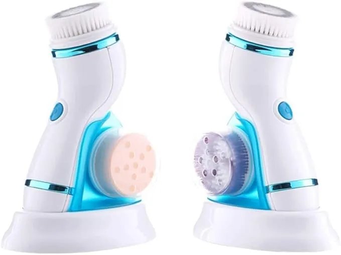 4-in-1 Electric Face Washer Facial Cleansing Blackhead Rechargeable Cleansing Brush