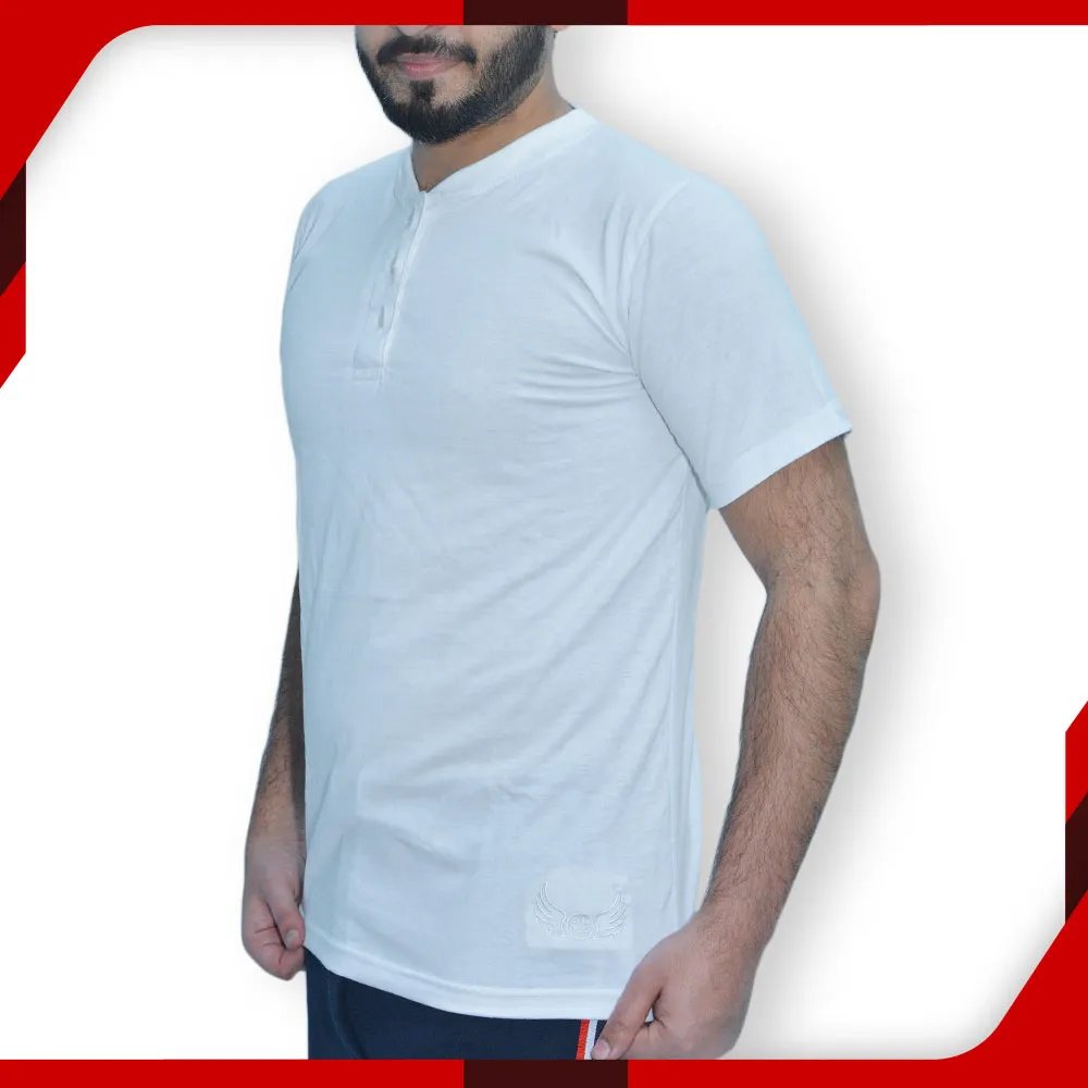 White Plain Tshirts for Men