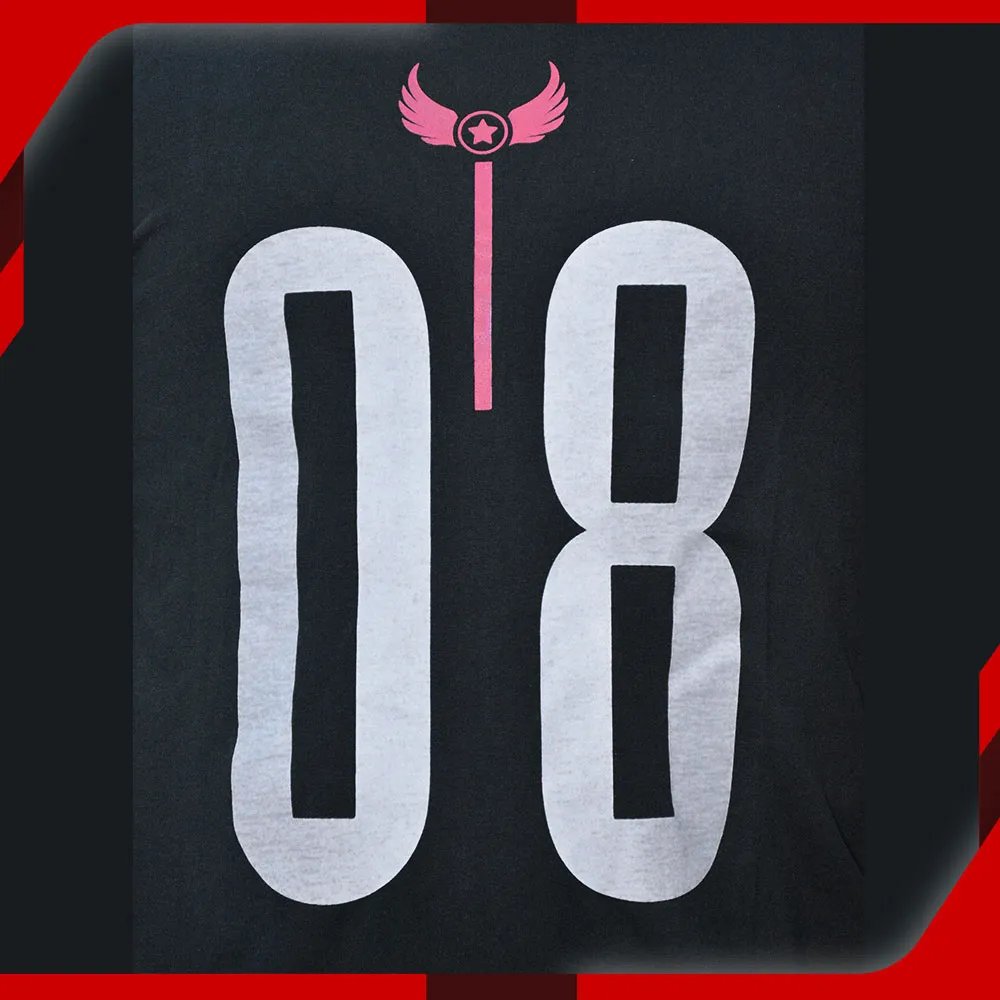 Wings 08-Black T-shirt for Men