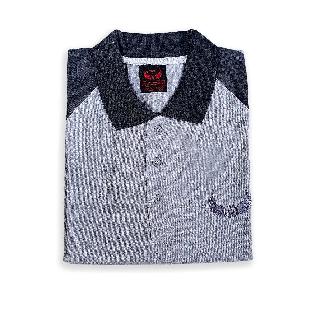 Sporty Grey Polo Tshirts for Men