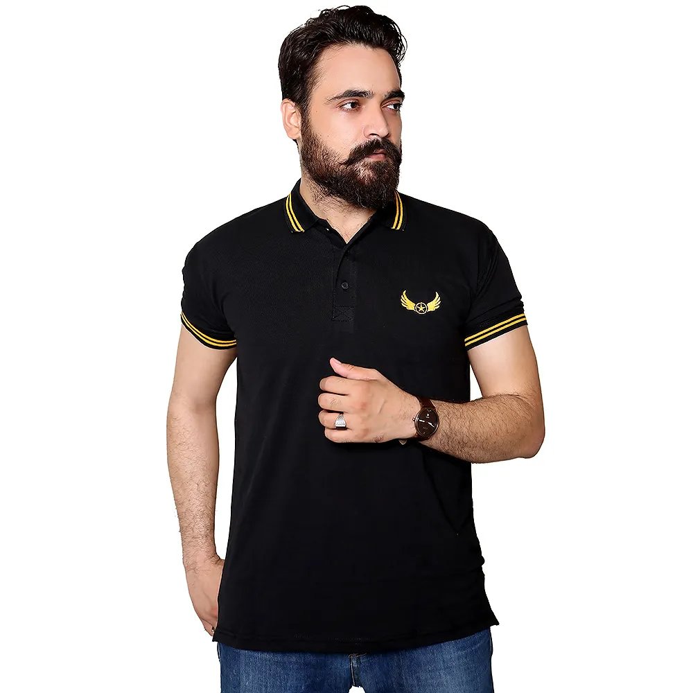 Black Polo Tshirts for Men