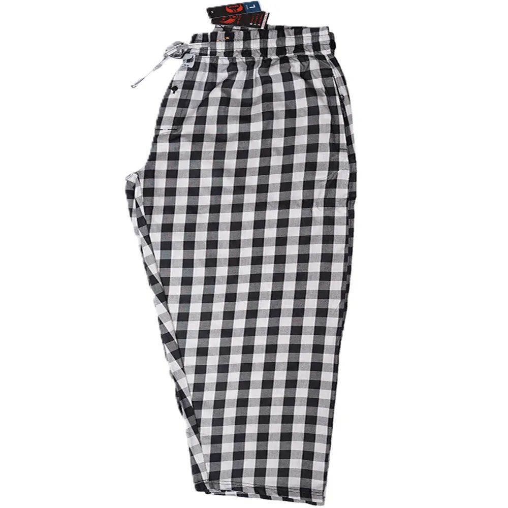 Special White & Black Cotton Trouser For Men