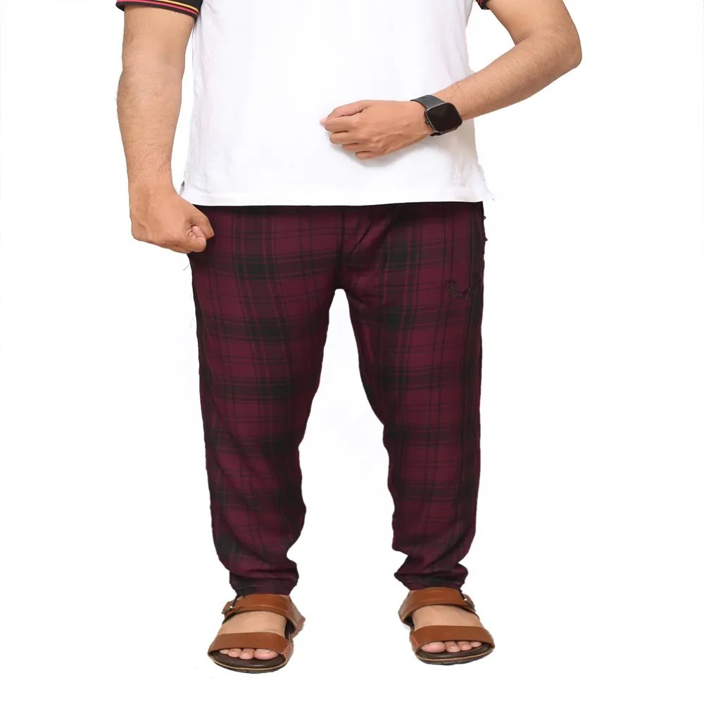 Special Maroon Cotton Trouser For Men