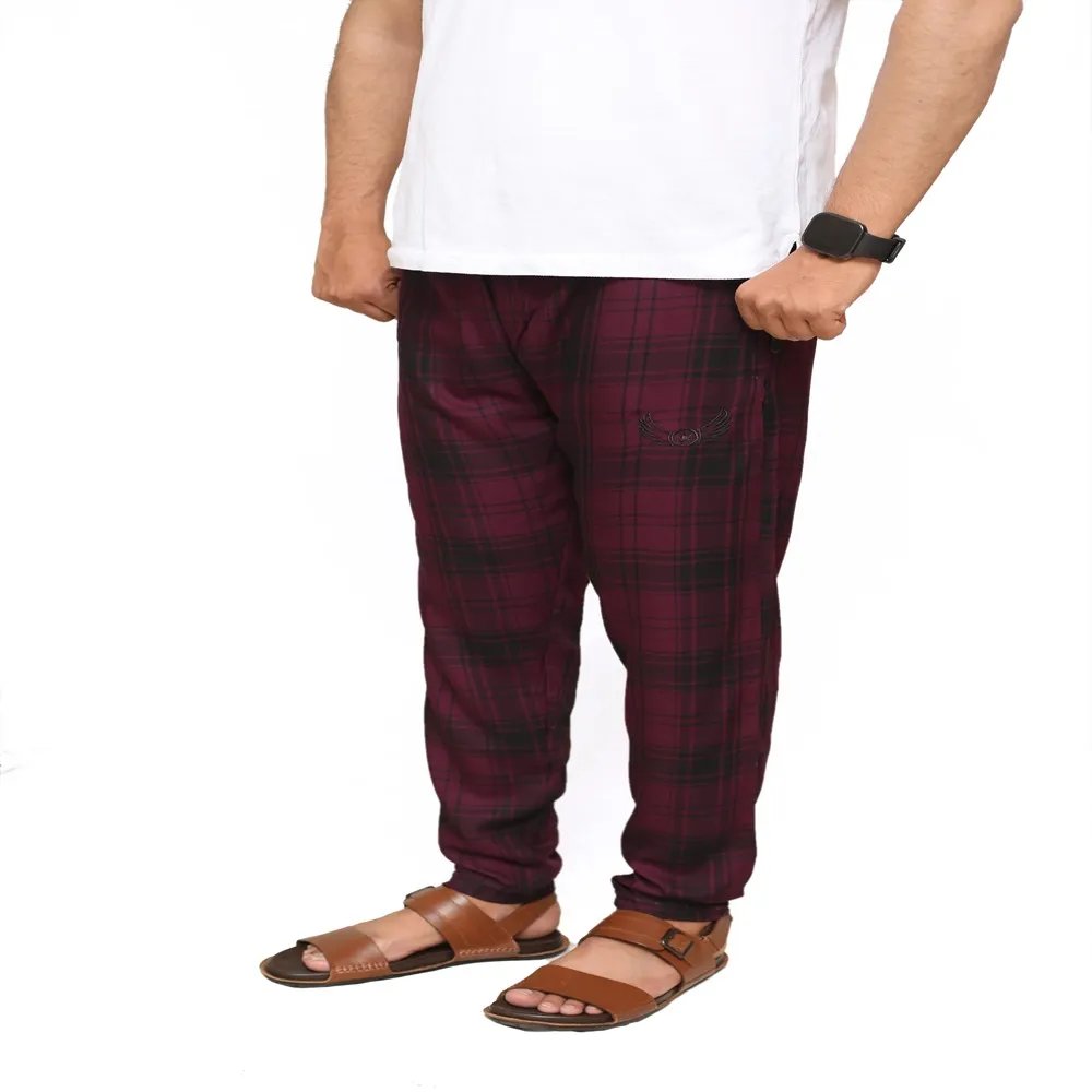 Special Maroon Cotton Trouser For Men