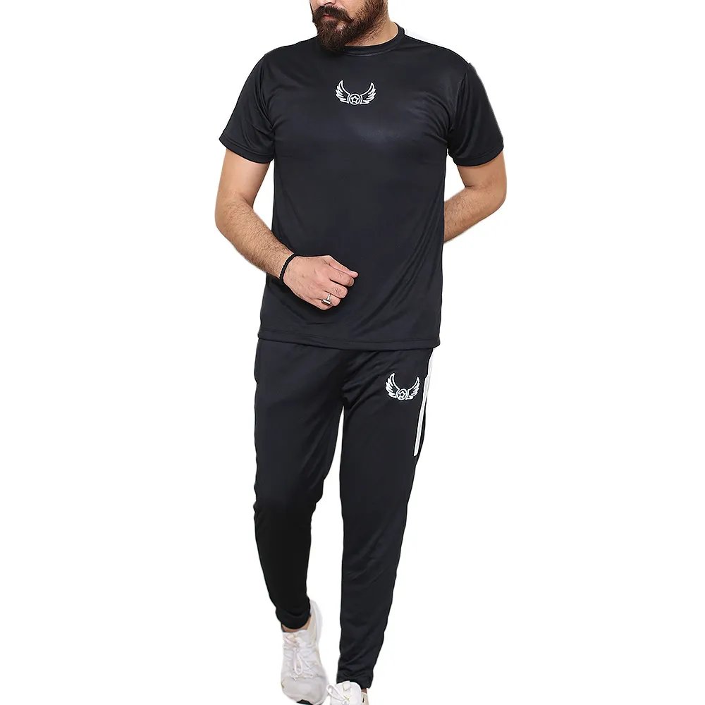 Black Panel Active Tracksuits