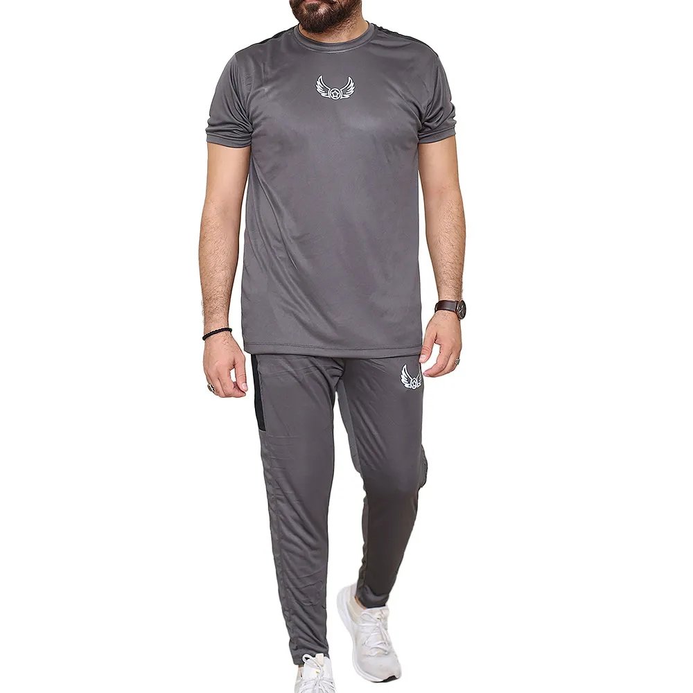 Grey Panel Active Tracksuits