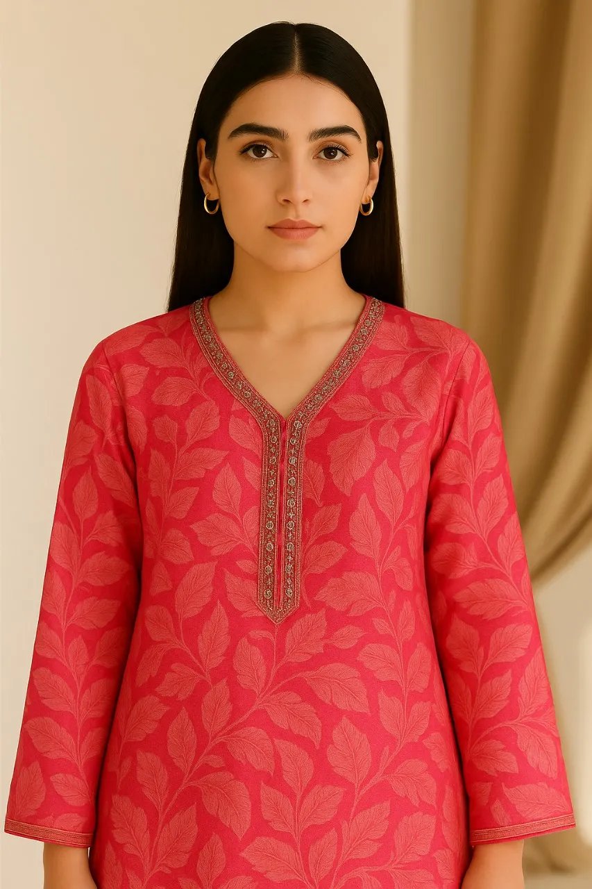 3 Piece Cotton Lawn Suit - Printed (Pret) AMP 06