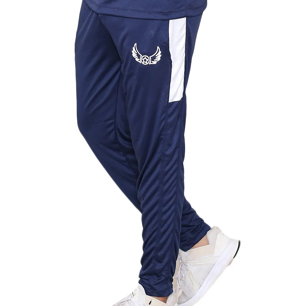 Blue Panel Sports Tracksuits