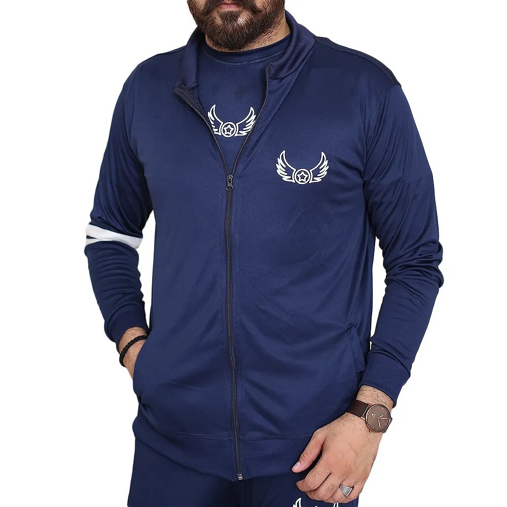 Blue Stripe Sports Tracksuits
