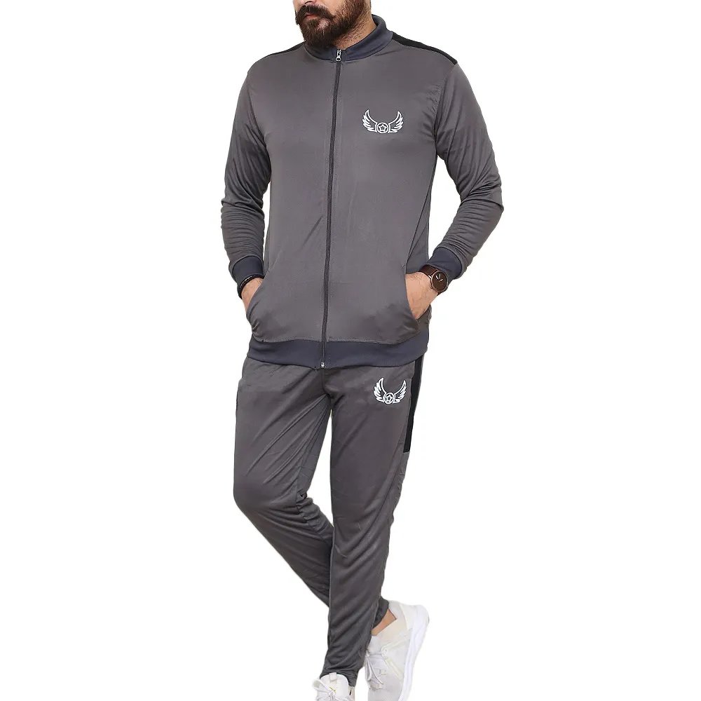 3in1 Grey Panel Sports Tracksuits
