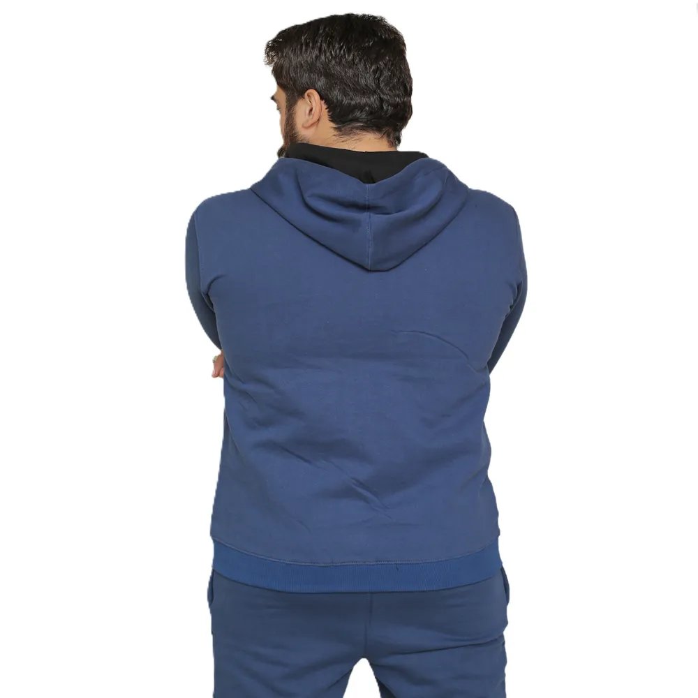 Winter Blue Zipper Fleece Tracksuit