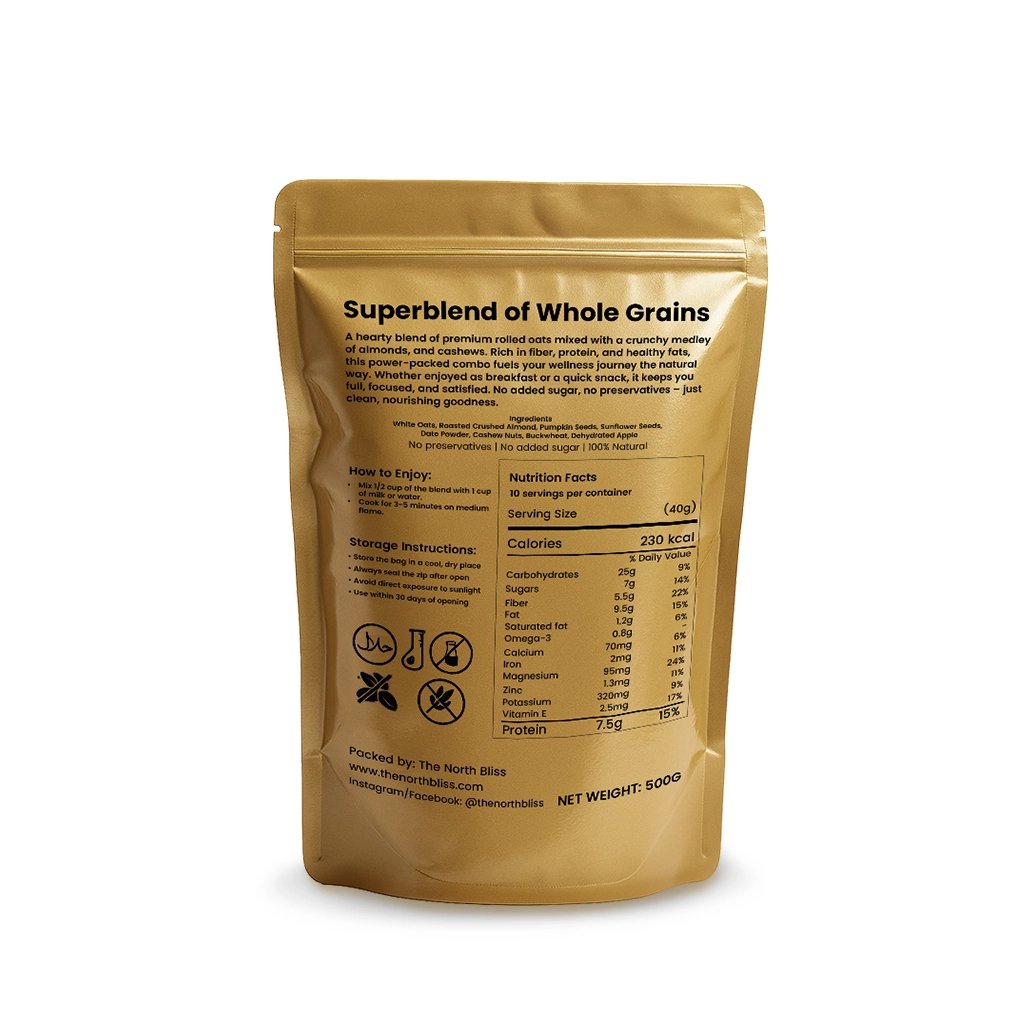 Oats +Nuts (Weight Loss)