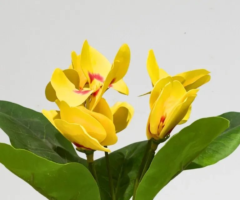 Artificial Yellow Orchid Plant