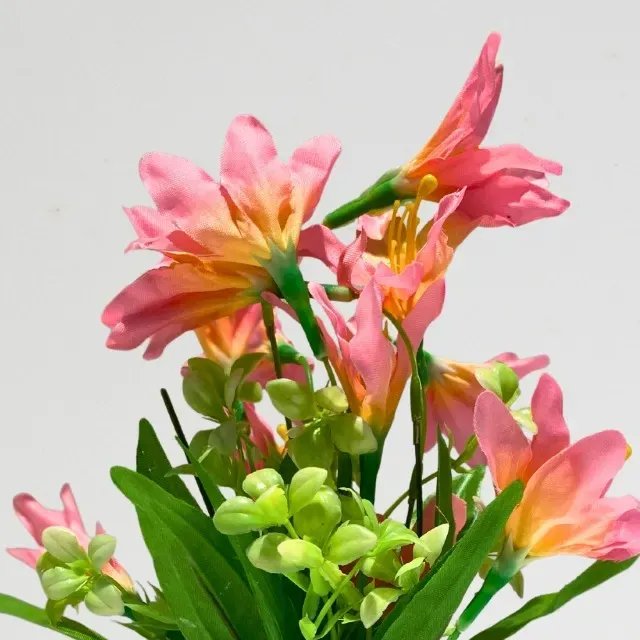 Artificial Pink Blossom Mini Plant