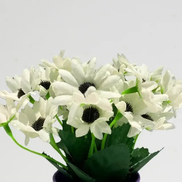 Artificial White Daisy Plant