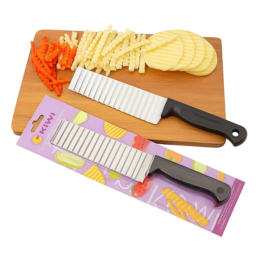 Wavy Crinkle Cutter Knife