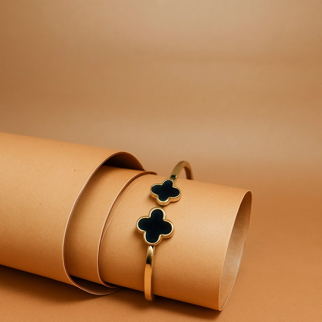 Twin Clover Luxe Bracelet