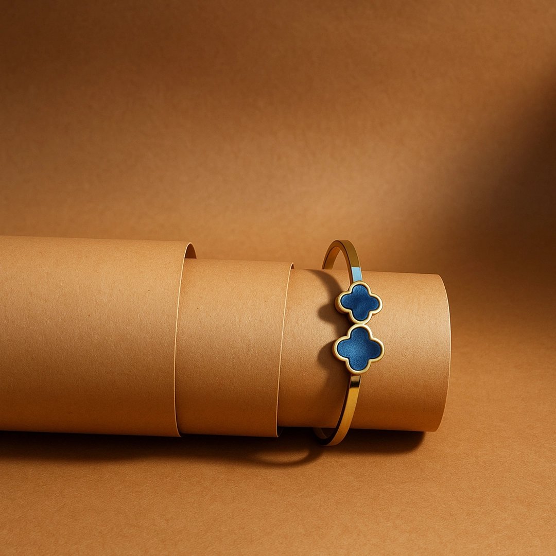 Twin Clover Luxe Bracelet